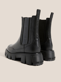 Женские челси LOVE MOSCHINO WINTER TASSEL Артикул 4562342, черный  фото 5