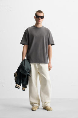 BASIC HEAVY WEIGHT T-SHIRT - Zara фото 23