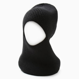 Цена за 2 шт. Балаклава женская MINAKU, размер one size 52-58, чёрная