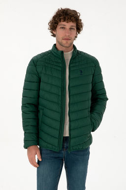 Erkek Koyu Ye_il Mont Sepette S_rpriz _ndirim