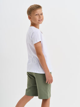 Шорты для мальчика цвета хаки - Kogankids фото 13