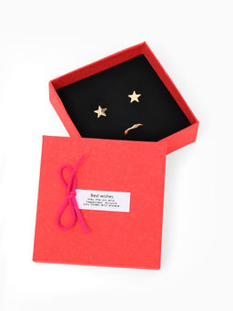 Набор коробочек подарочных 6 шт. под набор «Шильдик», 9×9 см, цвет МИКС