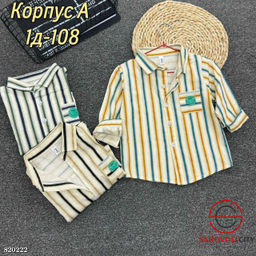 Рубашка для мальчика с рисунком