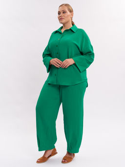 Блузка из муслина BL28501GRN44 - Артесса фото 4