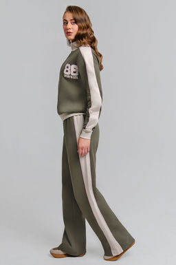 Арт. 2537 Костюм женский с брюками 44-50 (4 шт) Цвет:хаки - Калинка фото 3