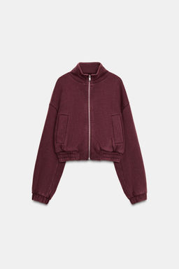 WASHED FLEECE JACKET - Zara фото 10