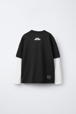 SLOGAN PRINT T-SHIRT - Zara фото 2