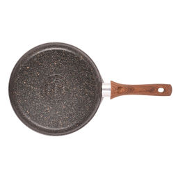 Сковорода блинная алюмин. 240мм с ручкой (АП) "Granit ultra" original (сбго240а) (Кукмара)