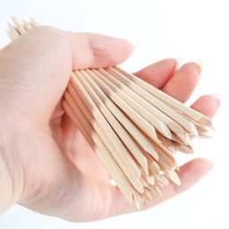 Цена за 5 шт. Апельсиновые палочки для маникюра, 11.4 см, 10 шт.