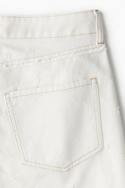 Pantalon de sarga con acabado desflecado - H&m фото 6
