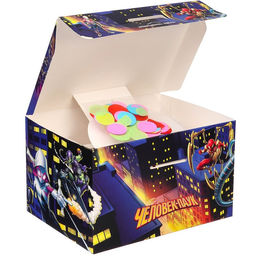 Бум-коробка сюрприз складная «Супергерой», 20 × 15 × 12.5 см