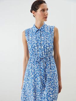 ?i?ekli B?zg?l? G?mlek Elbise