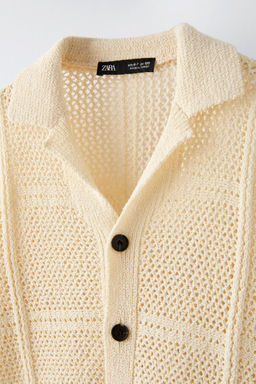 OPEN-KNIT SHIRT - Zara фото 3