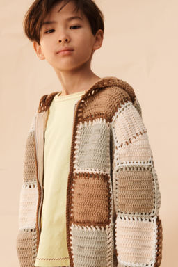 CHAQUETA PUNTO CROCHET CAPUCHA LIMITED EDITION / Multicolor - Zara фото 2