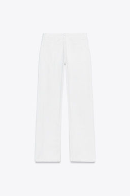 TRF WIDE-LEG LOW-RISE JEANS - Zara фото 13