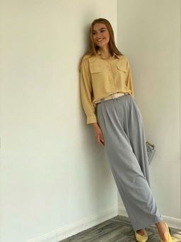 ХИТ! Брюки-палаццо в комфортной посадке - Martichelli фото 154