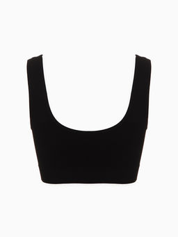 Топы бесшовные MINAKU, набор 3 шт., размер 52, цвет белый, чёрный, бежевый