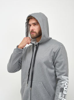 Толстовка муж. Дэнди 3-х нитка начес серый