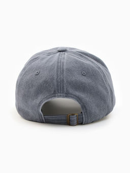 Кепка женская MINAKU «Ромашка», размер 56-58, серая, вареный деним