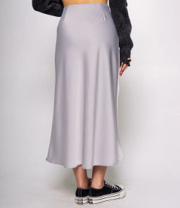 Юбка #КТ2103, светло-серый - Dommod фото 4