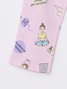 Beli Lastikli K?z ?ocuk Pijama Alt - Waikiki фото 3