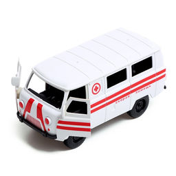 Машинка инерционная «Микроавтобус Спецслужбы», МИКС