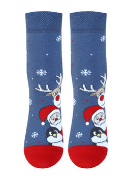 Цена за 2 пары. Носки новогодние ДЖИНС