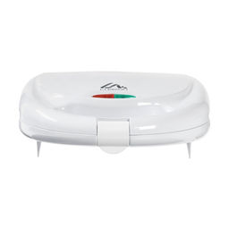 Электровафельница Luazon WV-02, 750 Вт, венские вафли, антипригарное покрытие, белая