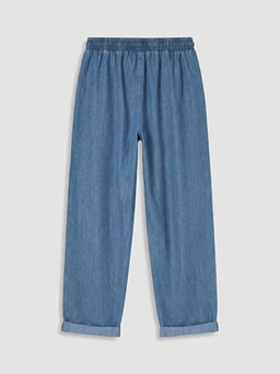 Beli Lastikli Carrot Fit Kad?n Jean Pantolon