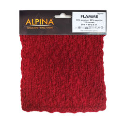 Пряжа ALPINA FLAMME 59% хлопок, 29% шерсть, 12% акрил 10 шт. х 50 г 90 м  5 м