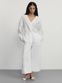 Брюки кюлоты с вискозой в составе / Zarina