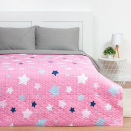 Покрывало евро макси Экономь и Я Stars 240*2105см, 100% полиэстер, 190гр/м2
