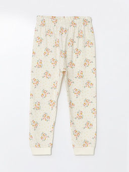 Beli Lastikli ?i?ekli K?z Bebek Pijama Alt - Waikiki фото 2