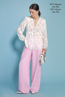 Блуза 9077 - Niv niv фото 4