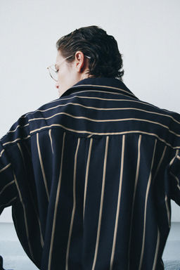 CAMISA POPEL?N RAYAS ZW COLLECTION / rayas - Zara фото 3