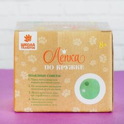 Набор для творчества. Кружка для декорирования полимерной глиной Весёлая лиса 300 мл - Школа талантов фото 6