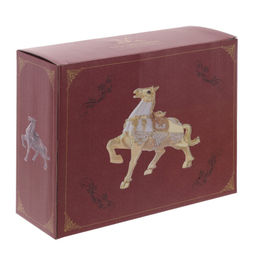 Пепельница "Лошадь", L26 W1 H21 см, 2в.