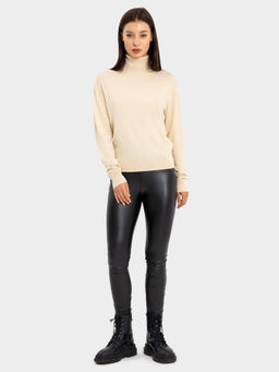 Свитер женский молочный из вискозы молочный 122817 - Mark formelle фото 3