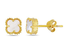 Серьги, перламутр, ТВЛ-7