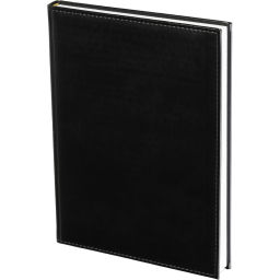 Ежедневник недатированный чёрный, А4, 200x270мм, 176 л, ATTACHE Каньон  фото 2