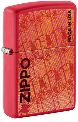 Зажигалка ZIPPO Сделано в США | Made in USA 46487