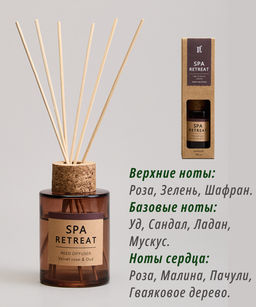 ДИФФУЗОР АРОМАТИЧЕСКИЙ SPA RETREAT VELVET ROSE&OUD 100 МЛ МАЛ.= 12ШТ.