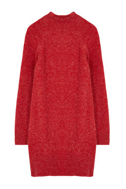 TRENDYOLMILLA Antrasit Mini Boy Triko Yunlu Elbise TWOAW25EL00017 фото 6