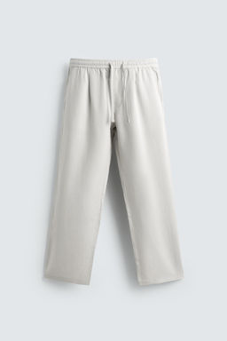PANTAL?N REGULAR FIT 100% LYOCELL / Gris perla - Zara фото 7