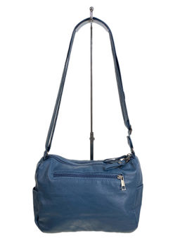 Женская сумка из искусственной кожи, цвет синий - Greta фото 2