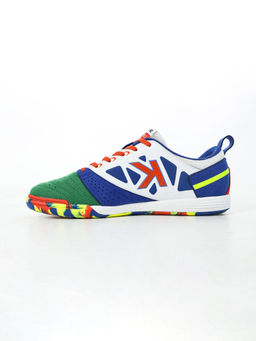 Футзалки KELME Mens Soccer Shoes (IN) (White/Green)