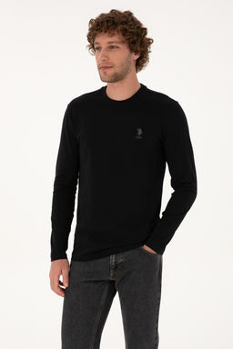 Erkek Siyah Basic Sweatshirt Sepette S_rpriz _ndirim - U.s. polo assn фото 8