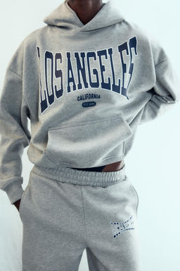 SHINY SLOGAN HOODIE - Zara фото 3