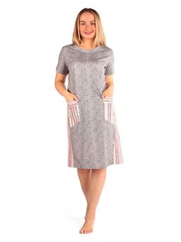 Платье женское кулирка "ПРИТЯЖЕНИЕ" ПОЛОСА