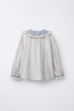 ROMANTIC FLORAL SHIRT - Zara фото 2